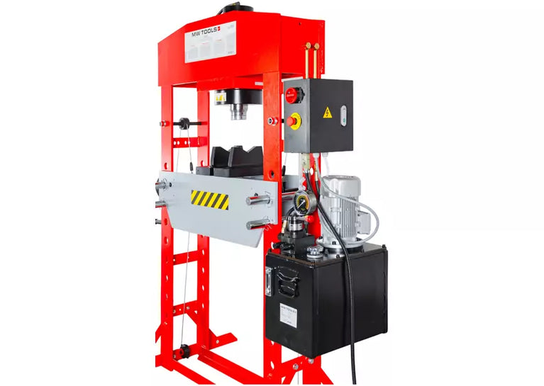 Elektro-hydraulische werkplaatspers 75T mobiele cilinder MW Tools