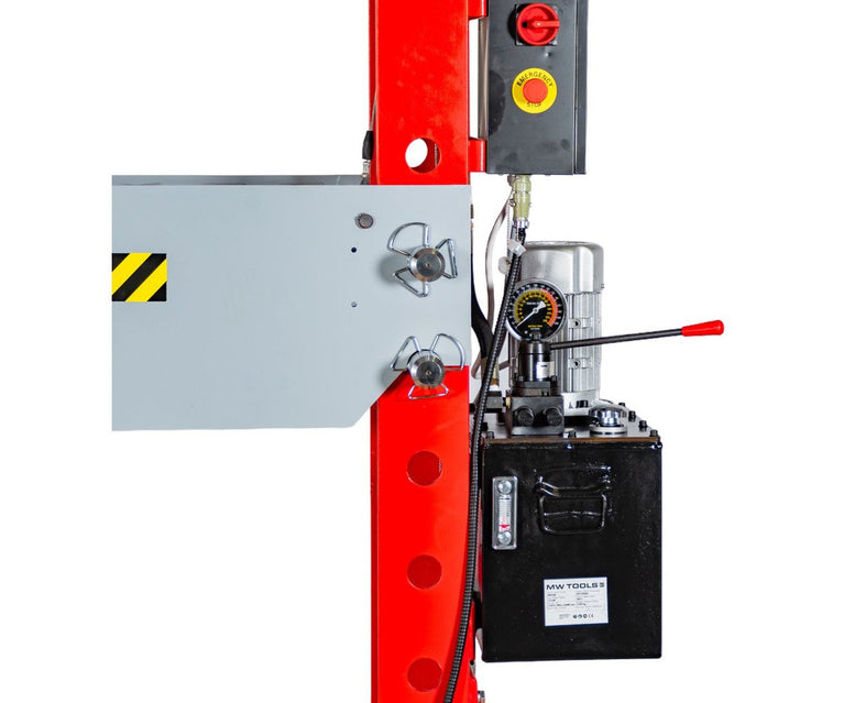 Elektro-hydraulische werkplaatspers 150T mobiele cilinder MW Tools