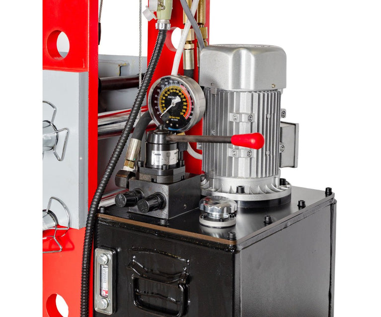 Elektro-hydraulische werkplaatspers 200T mobiele cilinder MW Tools
