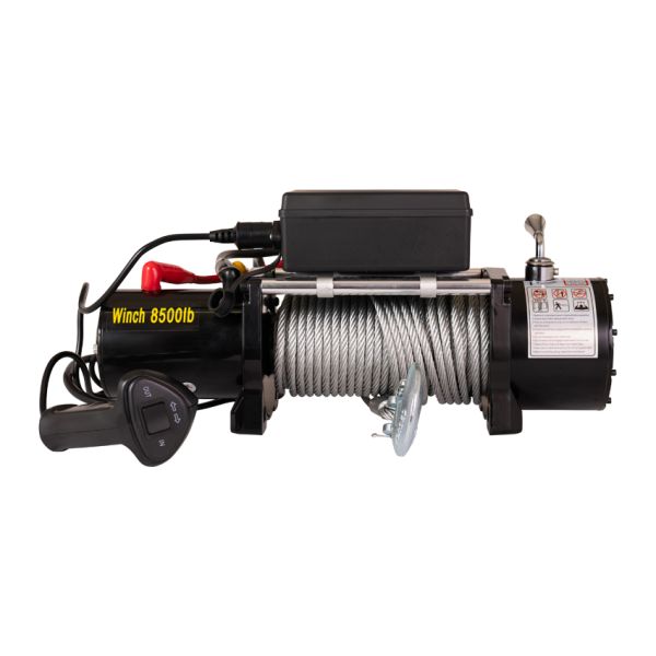 Kabellier elektrisch 12V 8500 Lbs