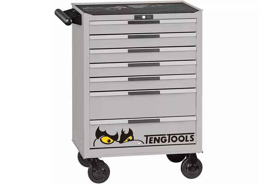 Gereedschapswagen zilver mini master set 7 laden Teng Tools