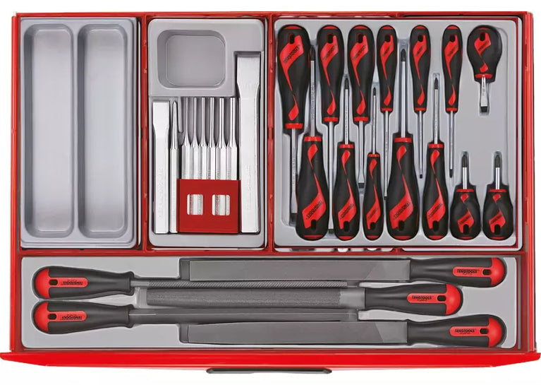 Gereedschapswagen zilver mini master set 7 laden Teng Tools