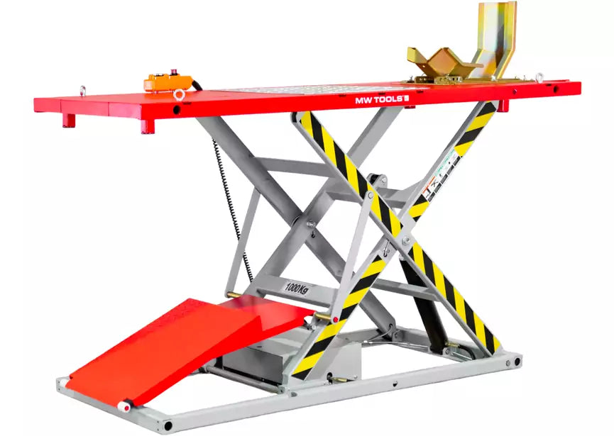Elektrische motor schaarlift 1000kg 2250x800mm MW Tools