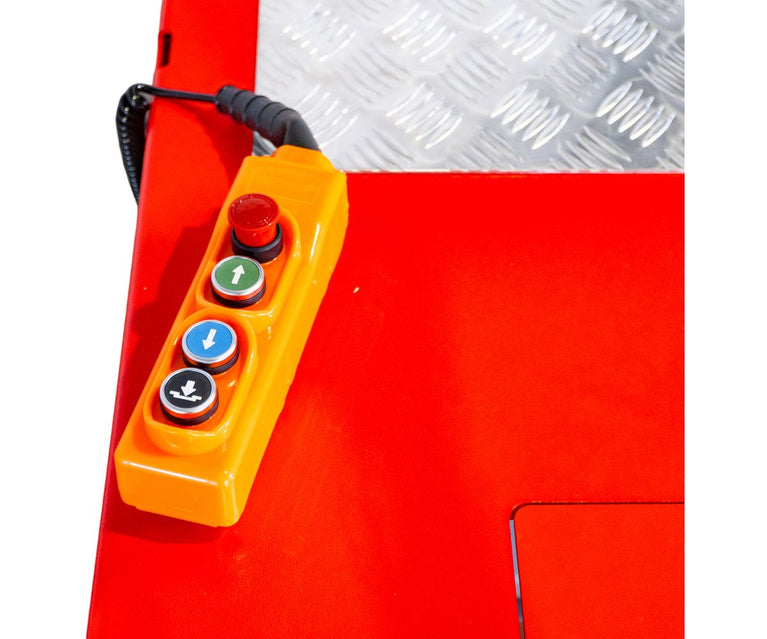 Elektrische motor schaarlift 1000kg 2250x800mm MW Tools