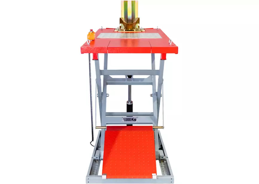 Elektrische motor schaarlift 1000kg 2250x800mm MW Tools