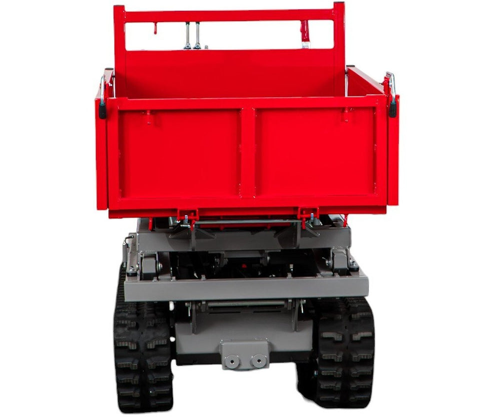 Rupsdumper 800 kg platformbak 13pk 6+2R snelheden elektrische start en hydraulische schaarlift Torros