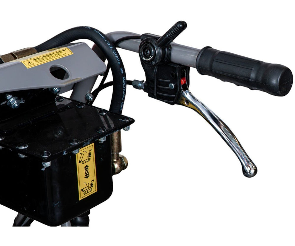 Rupsdumper 800 kg platformbak 13pk 6+2R snelheden elektrische start en hydraulische schaarlift Torros