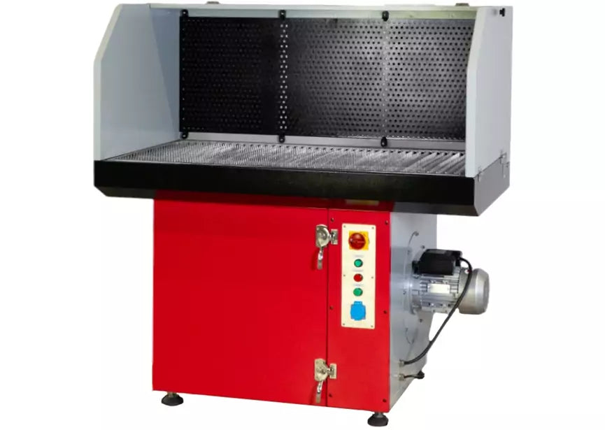 Afzuigtafel voor rook-, stof- en dampen 1350x800mm 230V MW Tools