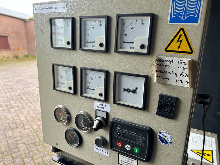 Mitsubishi 20 kVA in 8FT container aggregaat generatorset stroomgroep