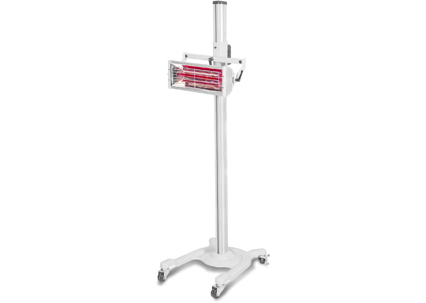Mobiele infrarood lakdroger 1000W 1 straler MW Tools