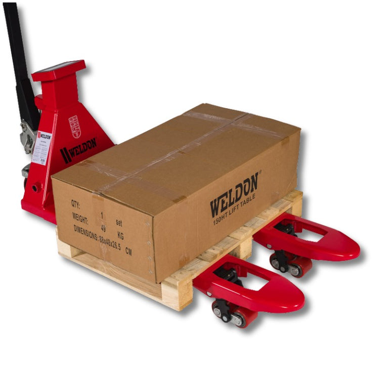 QPD-WPW – PALLETWAGEN MET WEEGSCHAAL WELDON