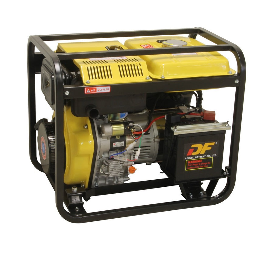 Valkenpower Diesel generator set open type 230V/400V 5kW