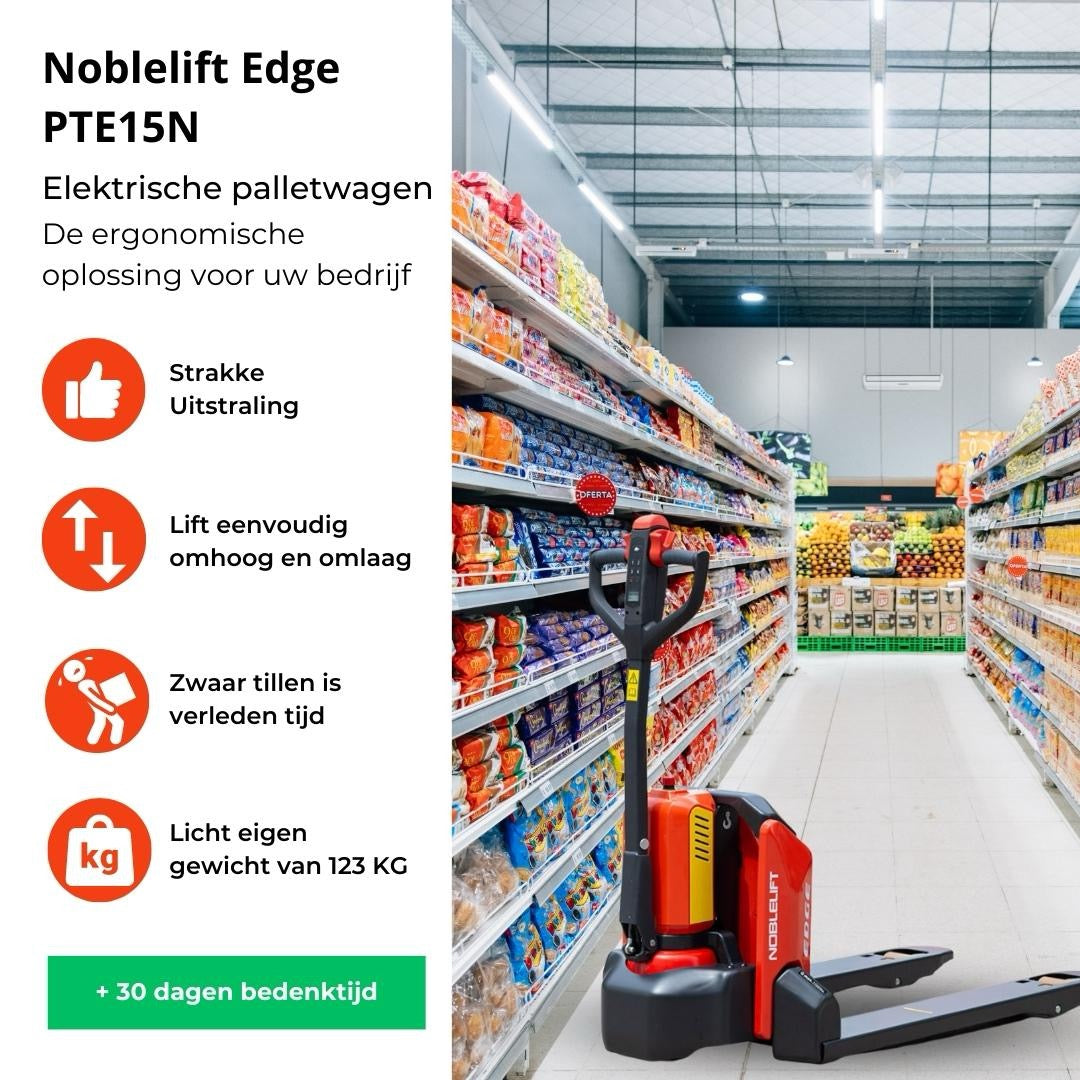 PTE15N-EDGE ELEKTRISCHE POMPWAGEN LI-ION – 1500KG PRO