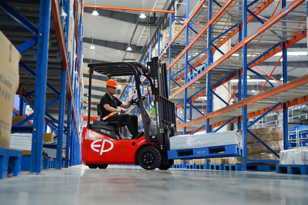 EP TCL101 – COMPACTE LI-ION ELEKTRISCHE HEFTRUCK 1.000 KG