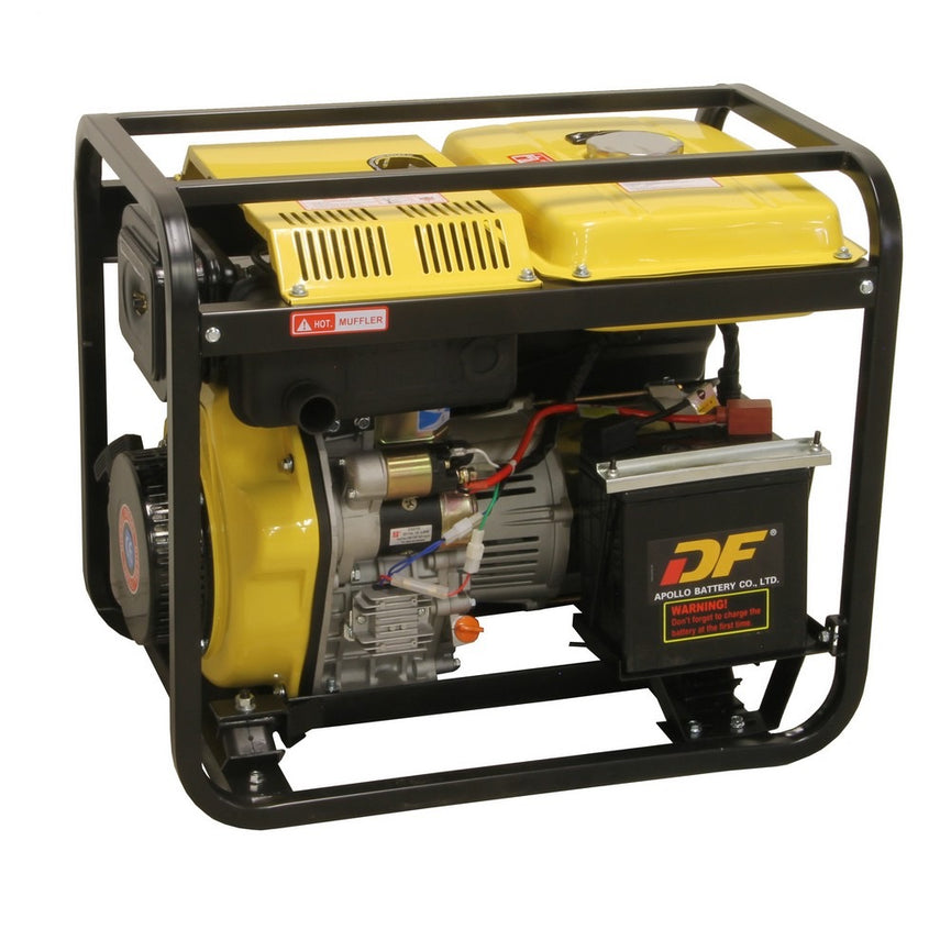 Valkenpower Diesel generator set open type 230V 6kVA