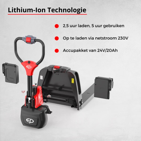 F4 ELEKTRISCHE POMPWAGEN LI-ION – 1500KG