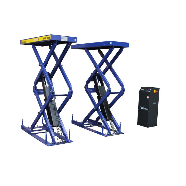 Dubbele schaarlift inbouw 3000kg 400V