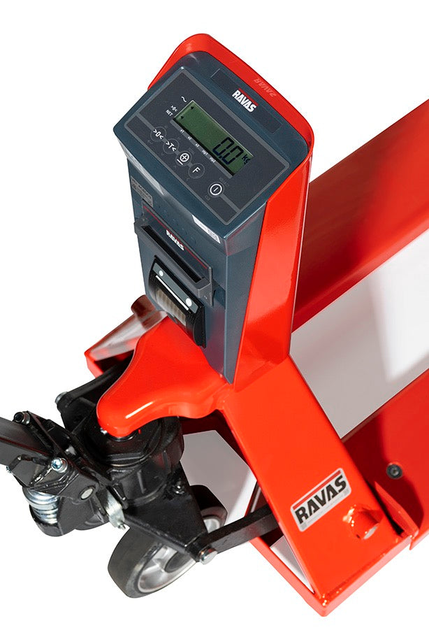 RAVAS-3200F LI – PALLETWAGEN MET WEEGSCHAAL