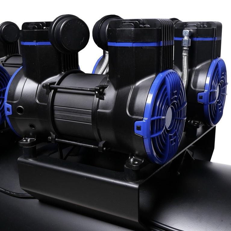 Compressor olievrij 6x2pk 280L tank 400V