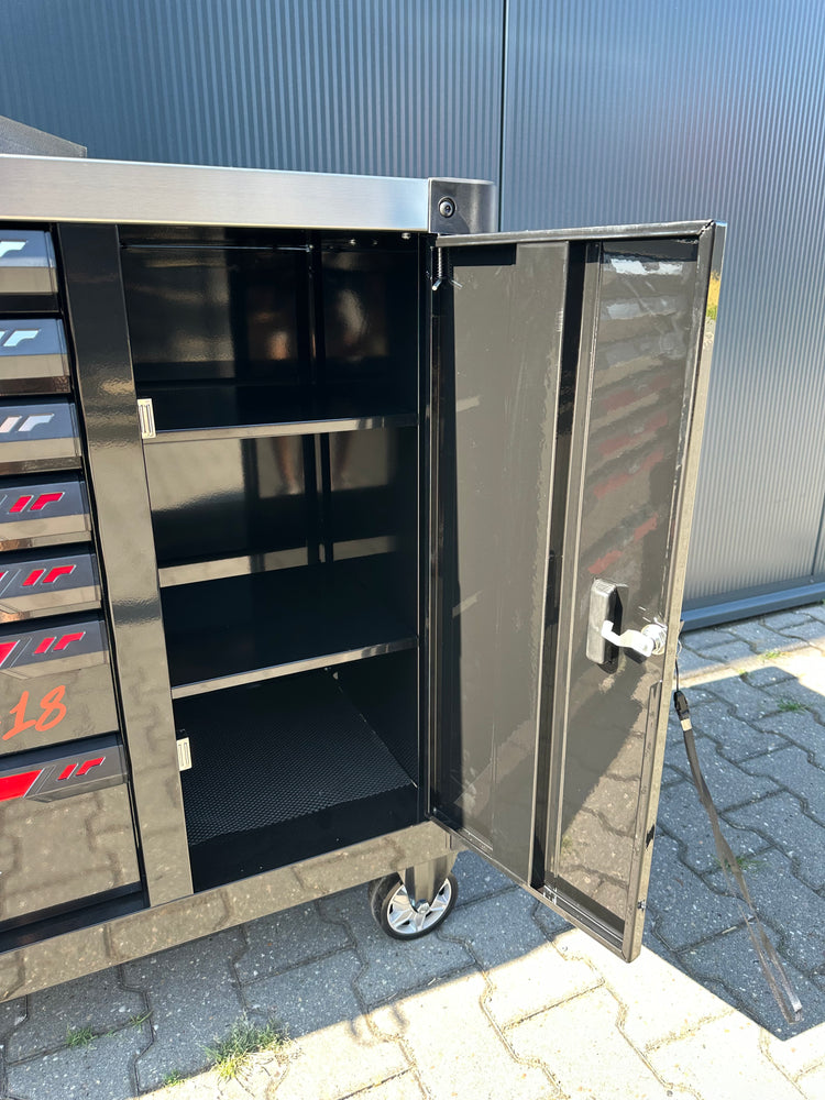 Silverstahl Tech Line Gereedschapwagen – 7 Gevulde Lades + Opbergvak