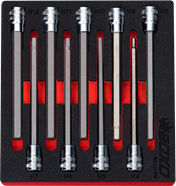 9-dlg. 3/8 doppenset inbus