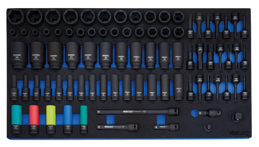 BOXO 84-dlg. 1/2" Krachtdoppenset