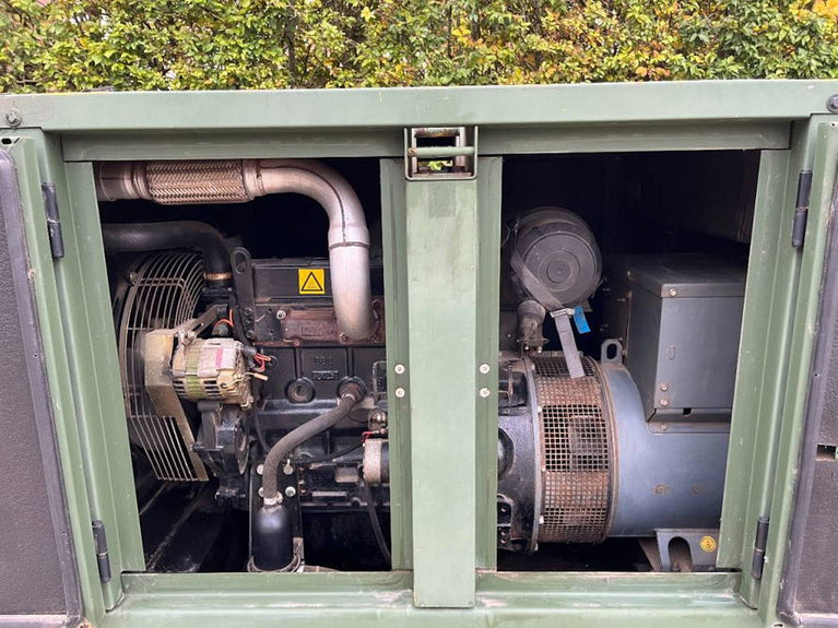 Atlas Copco QAS 40 kVA Yanmar Generatorset Aggregaat Stroomgroep