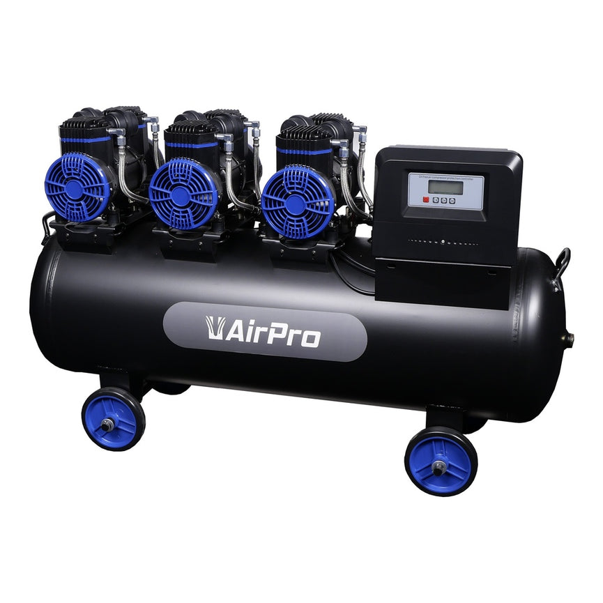 Compressor olievrij 3x1pk 100L tank 230V