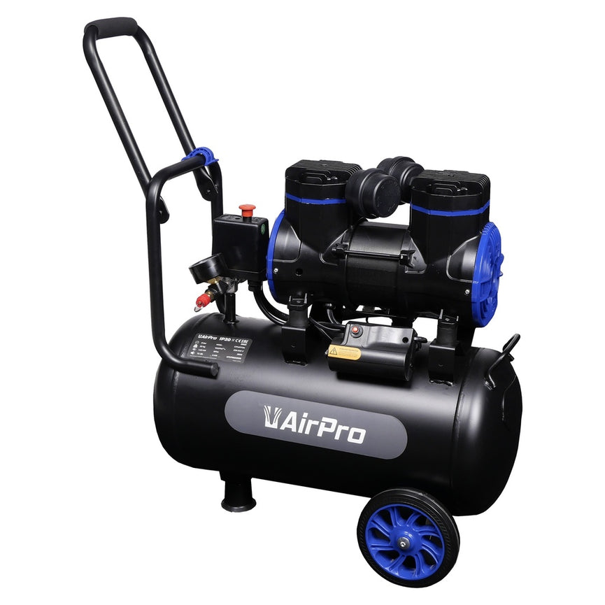 Compressor olievrij 2pk 24L tank 230V