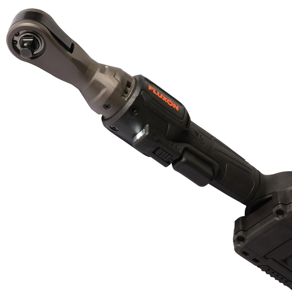 Fluxon accu ratelsleutel 3/8" incl. 1x 2 Ah accu en lader