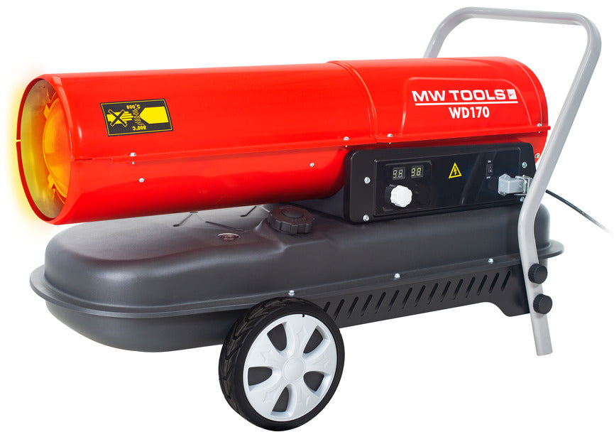 Warmeluchtblazer diesel 50kW MW Tools