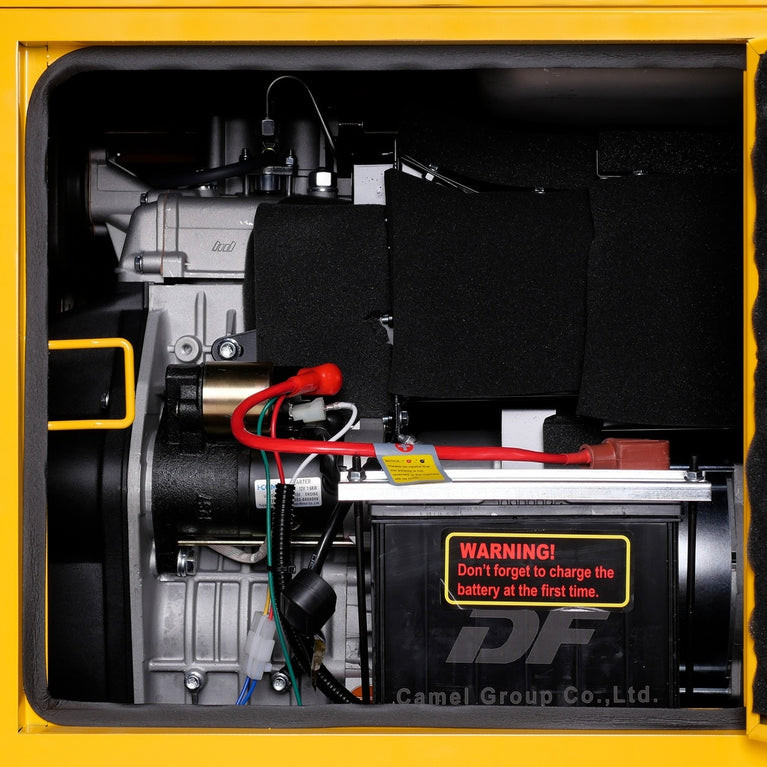 Dieselgenerator 8 kW geluidsgedempt