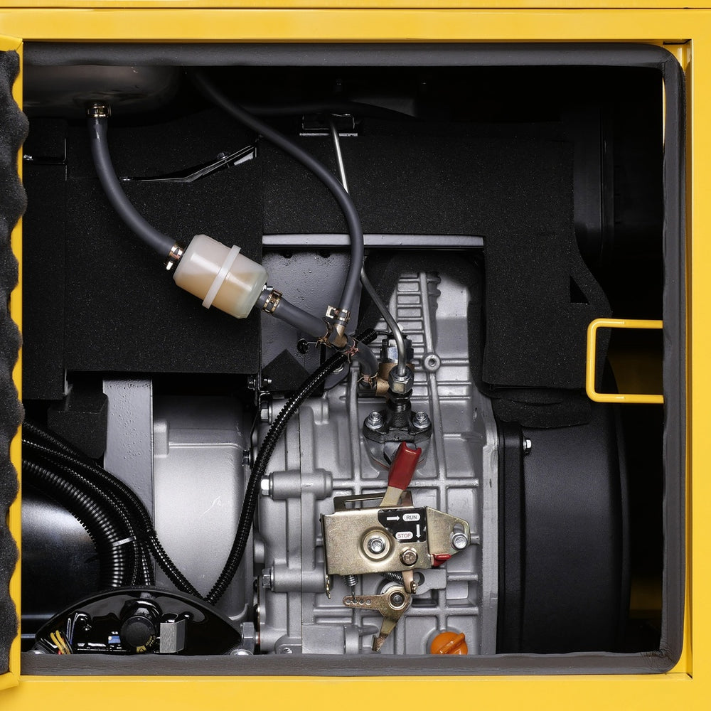 Dieselgenerator 8 kW geluidsgedempt