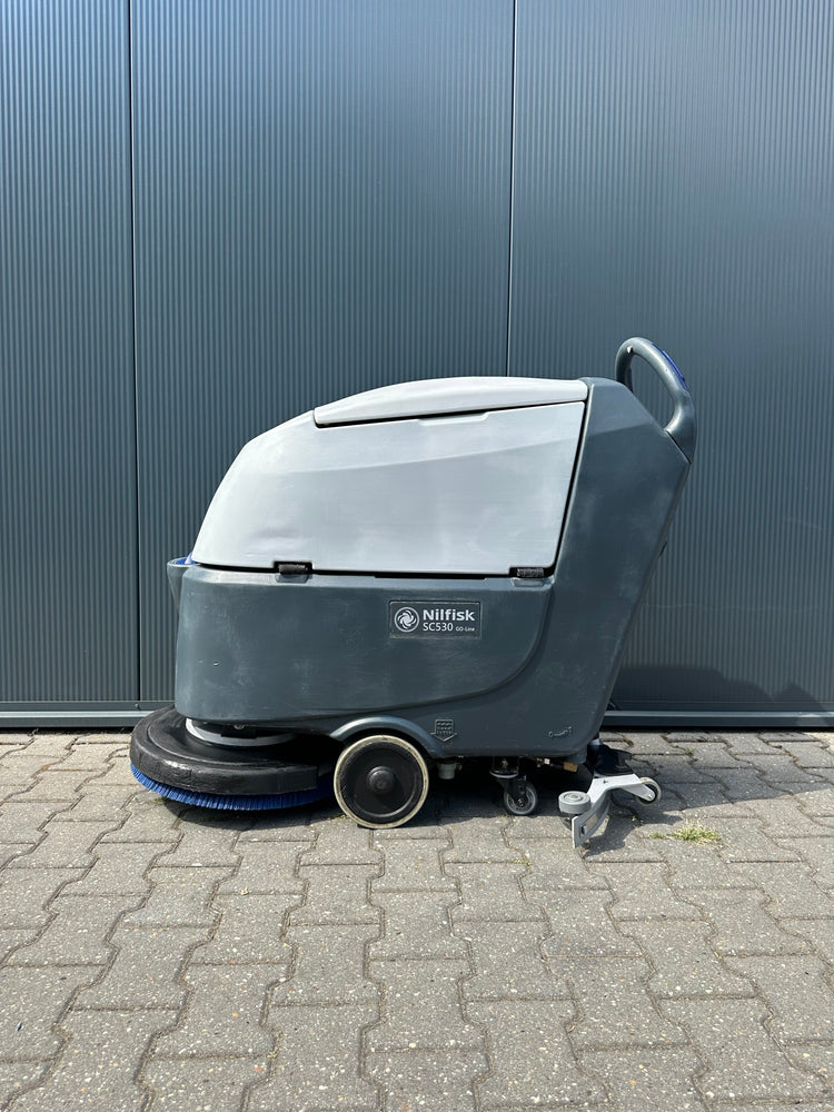 Nilfisk SC500 – Schrob-/zuigmachine volledig gereviseerd