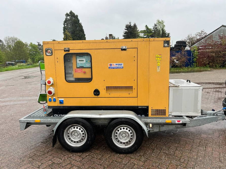 Caterpillar Caterpillar Perkins 65 kVA aggregaat aanhanger Nieuwstaat!