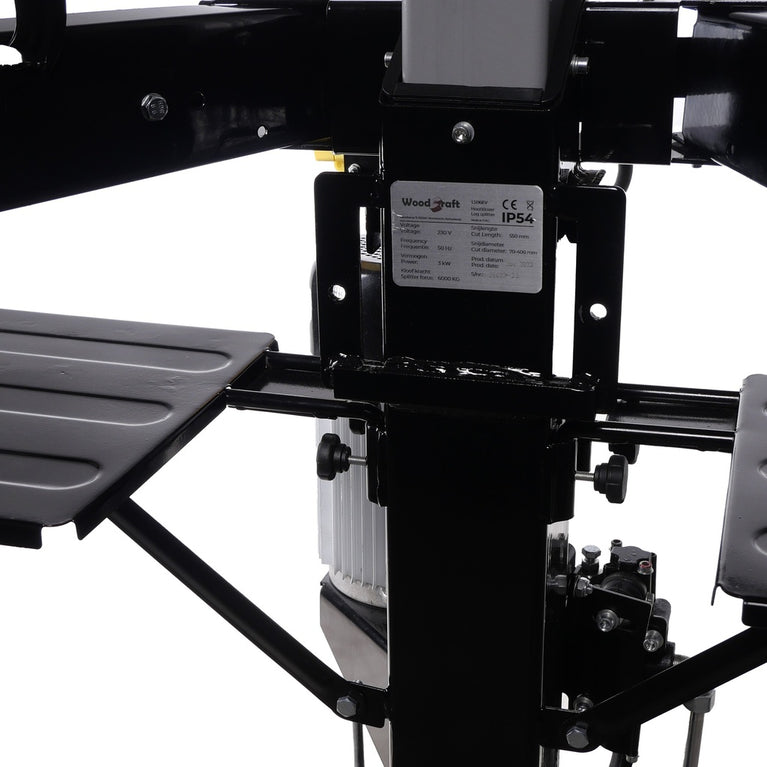 Houtklover 6 ton elektrisch verticaal
