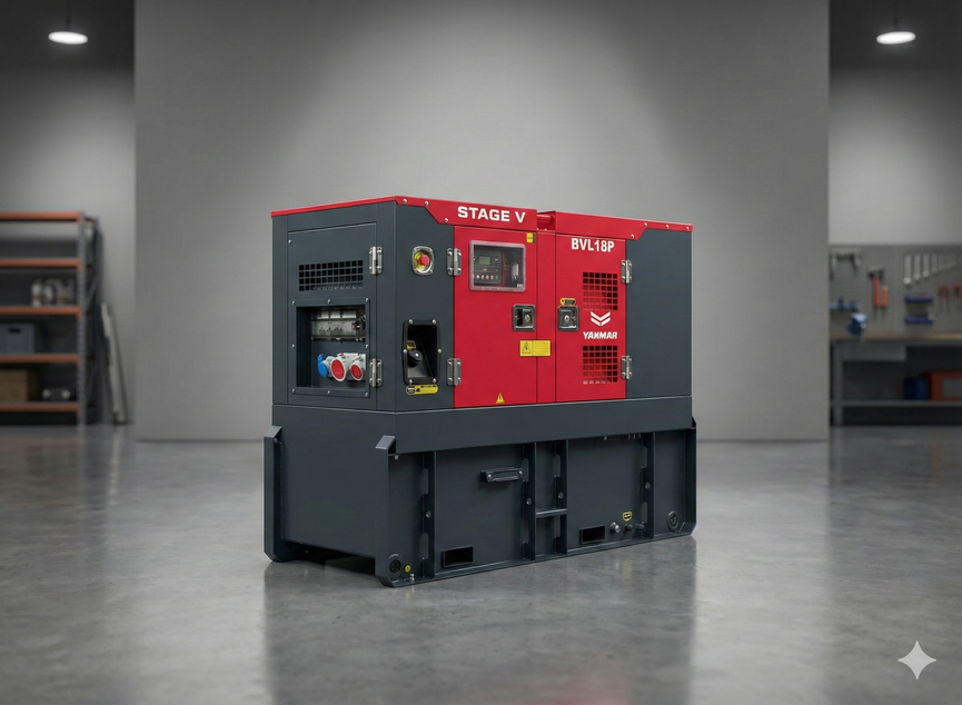 Yanmar 18Kva generator - Nieuw