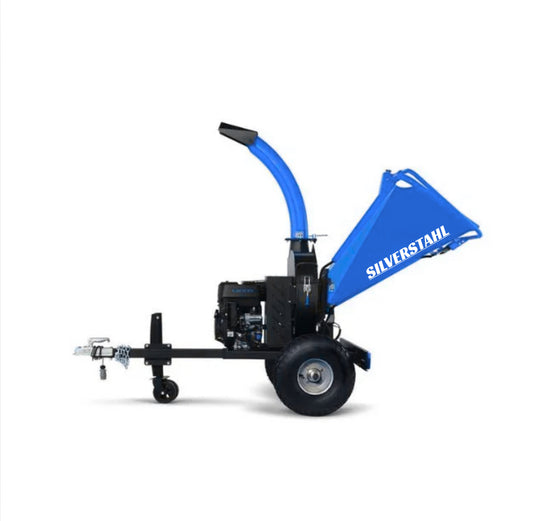 Silverstahl DGS1500 Houtversnipperaar – 15 pk, 420cc motor (Ø120 mm, 360° afvoer)