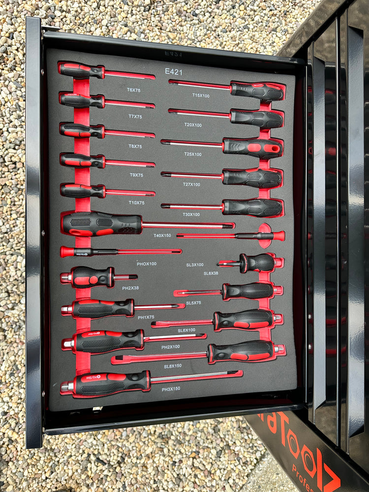 Ultratoolz Gereedschapswagen 7 lades gevuld