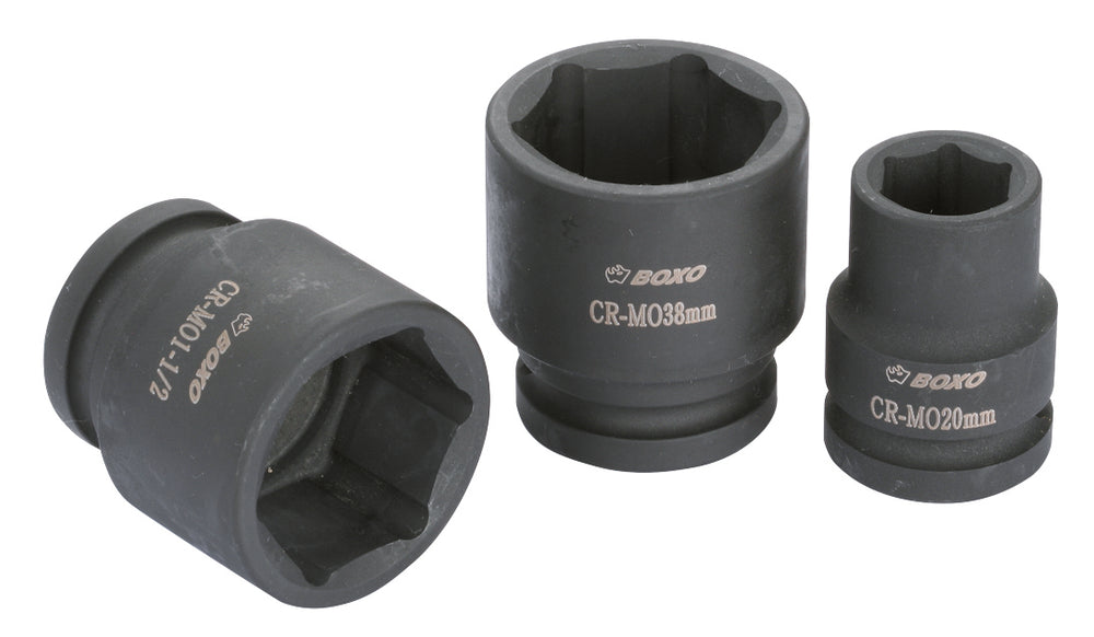 3/4 Lange kracht dop 6Knt. -44mm