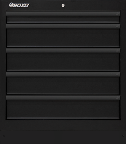 BOXO OSM Onderkast met 5 laden, racing zwart