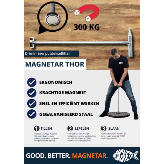Magnetische punthamer - Magnetar Thor