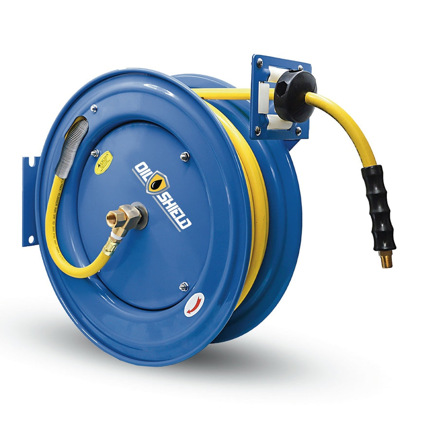 Oilshield Rubber luchtslanghaspel enkelarmig zwaar 10mm x 15mtr-0