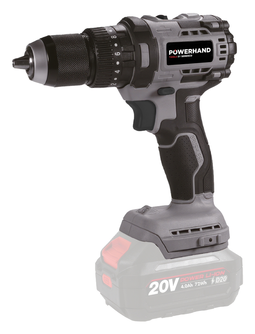 Powerhand Accu Klopboormachine, Max. 65 Nm