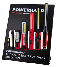 Lampen Display Powerhand