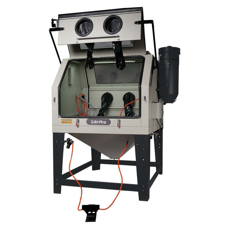 Zandstraalkast 1200L dubbele deur