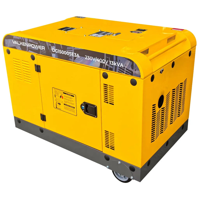 Diesel Generator 10,5 kW Geluidsgedempt 230V/400V met ATS & AVR