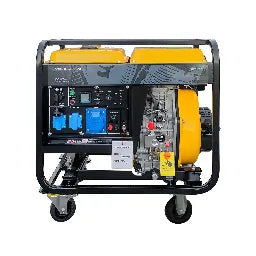 Diesel generator set open type 230V 6kVA with ATS