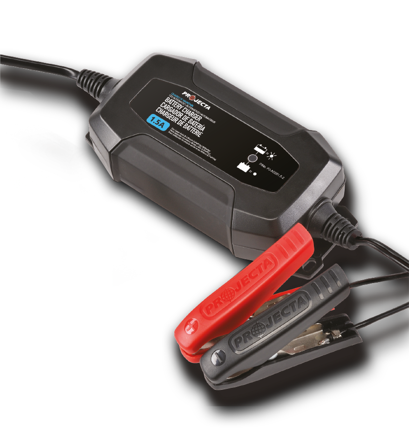 Projecta AC008 4 fase Automatisch acculader 0,8A, 12V