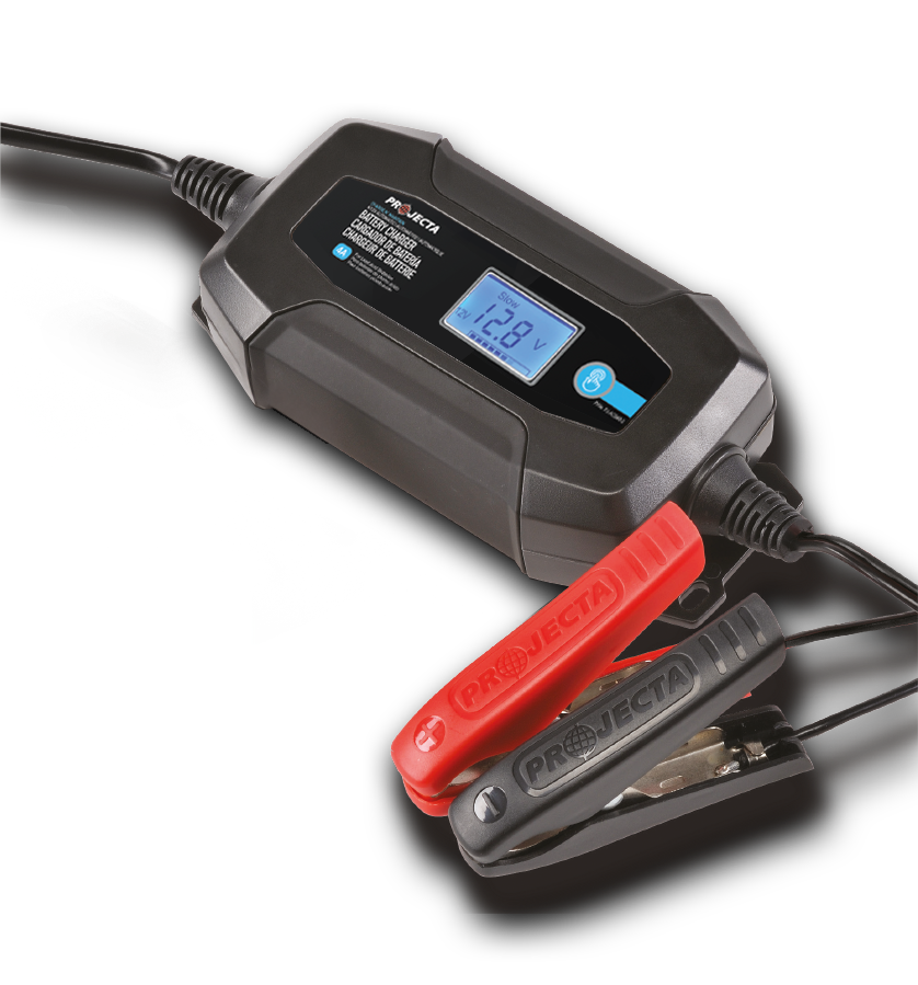 Projecta AC040 8 fase automatische acculader 4,0 A, 6 + 12 V